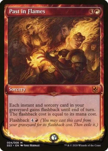 1x Past in Flames - NM - Signature Spellbook Chandra - SPARROW MAGIC mtg