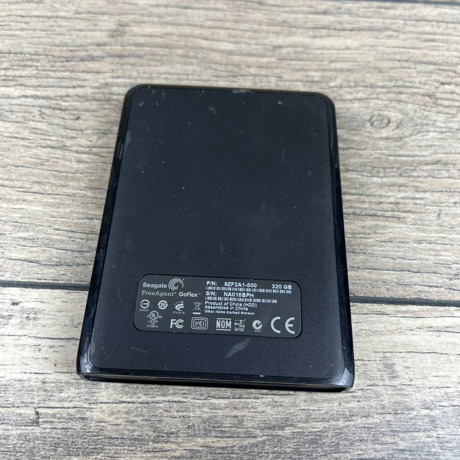 Seagate 9ZF2A1500 Black 320GB Portable External Hard Drive eBay