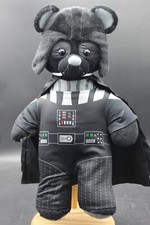 Build-A-Bear Workshop STAR WARS DARTH VADER Plush with Attached Cape STUFFED