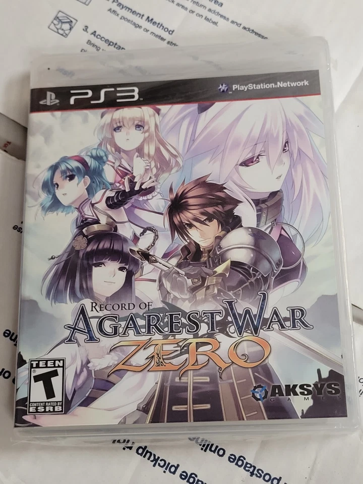 Record of Agarest War Zero (2011) New Factory Sealed USA Playstation 3 PS3 - Image 3 of 4