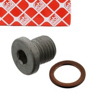 febi ÖLablassschraube + Dichtring FüR Mercedes W203 W204 W205 W211 W212 W220