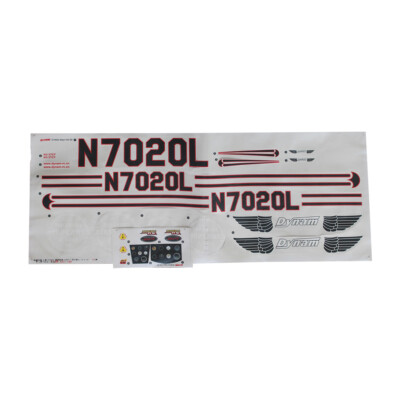 Dynam Waco YMF 5D EPO 1270mm rot Dekorbogen Ersatzteil spare part Neu