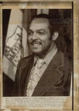 1971 Press Photo Cleveland Mayor Carl B. Stokes - lry27583