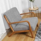 Wooden Frame Fabric 1-2 Seater Loveseat Sofa Couch /Armchair Button Tufted Chair