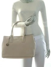 Furla Serena Leather Shoulder Bag in Acero NWT $398.00 