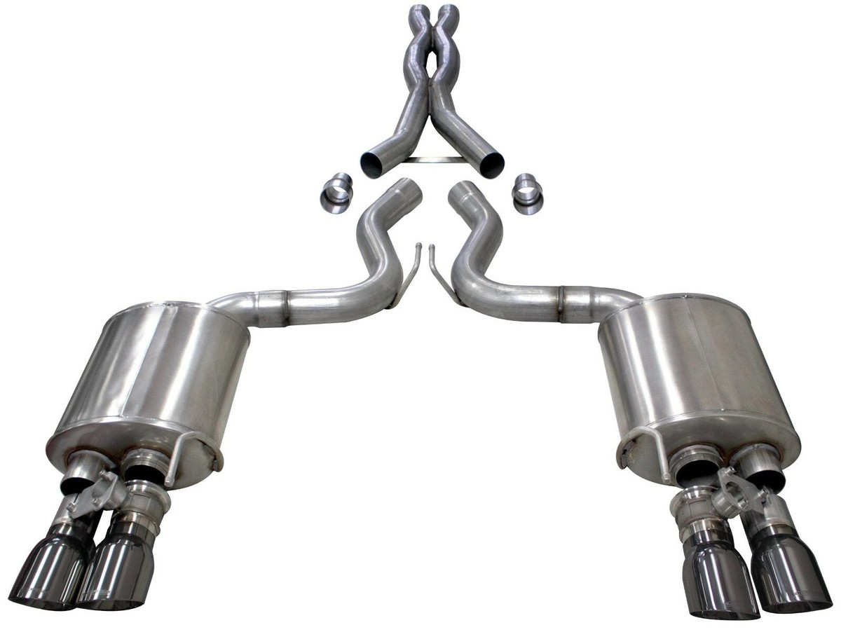 Corsa Xtreme Variable Sound Cat-Back Exhaust System X-Pipe