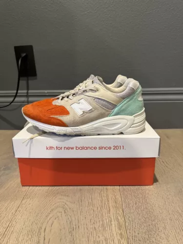 Size 11 - New Balance Kith x 990v2 Made in USA Cyclades