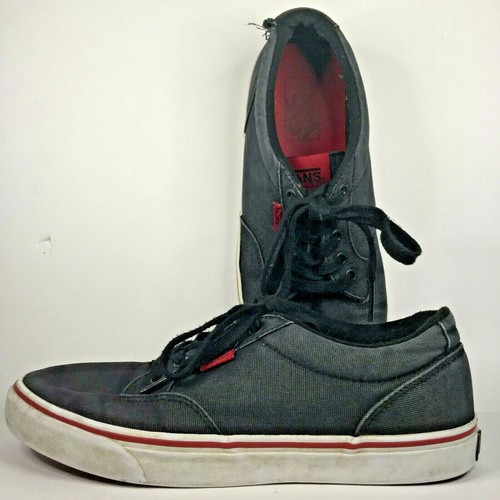 vans black flats