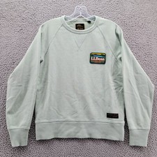 L.L. Bean X Todd Snyder Men's French Terry Sweatshirt Raglan Green Size XS