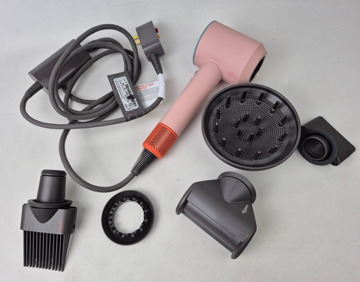【完動品】Dyson HD15 Supersonic Shin Dyson Supersonic Hair Dryer HD15 - Iron/Fuchsia - HairMNL - HairMNL