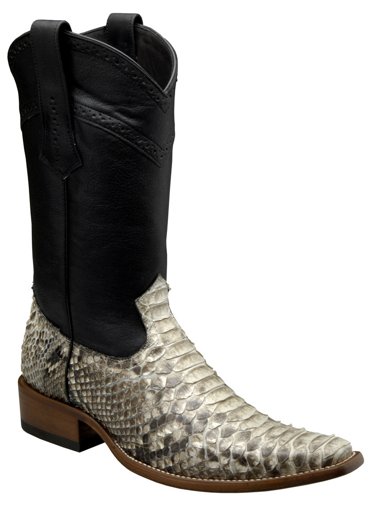 Python Cowboy Western Boots Handmade Cuadra Boots (1B)