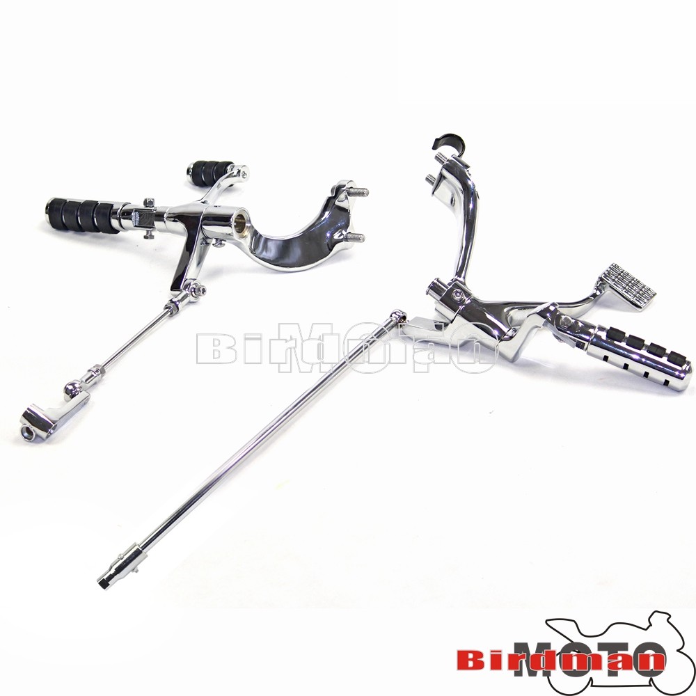 Forward Foot Pegs Controls Kit Footrests For Harley Sportster 883 1200 Custom eBay