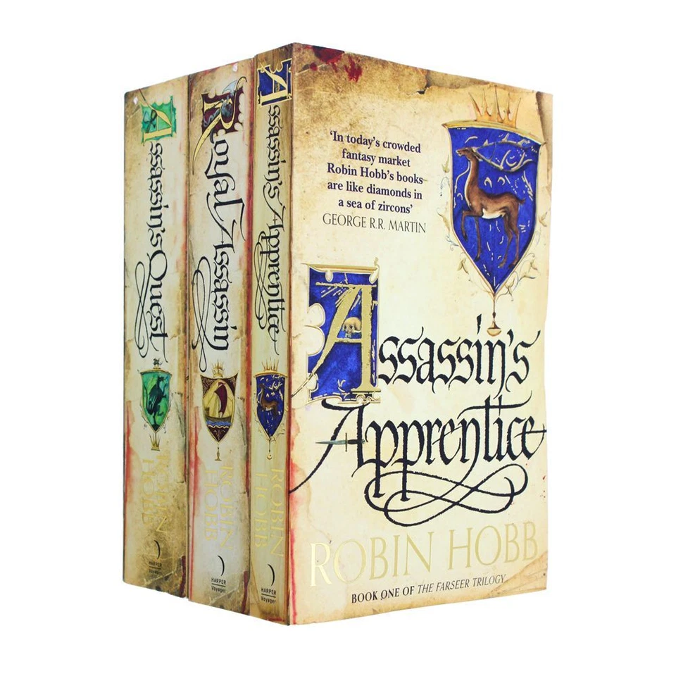 Robin Hobb The Farseer Trilogy Series Collection 3 Books Set Assassin's Quest