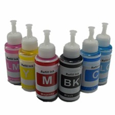 6 x Eco Tanks Non-OEM Alternative For Epson L800, L805, L810, L850, L1800