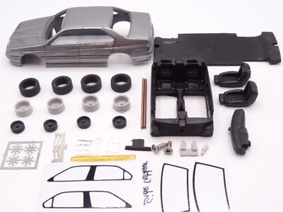 Miniature Alezan Models 1/43 Alfa Romeo 164 3.0L Zender 1989 - Gris Métal
