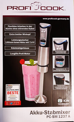 PROFI COOK  AKKU-Stabmixer PC-SM 1237 A - NEU, OVP