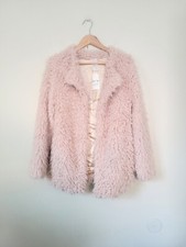 Sadie & Sage Fuzzy Lined Coat Size Medium