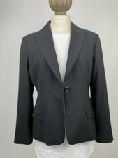 Ellie Tahari Black Blazer Jacket Sz 12