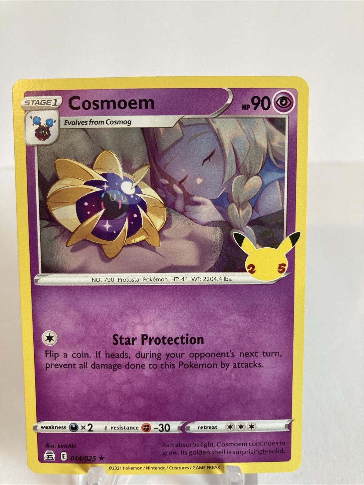 Pokémon TCG Cosmoem Celebrations 014/025 Holo Holo Rare- NM | eBay