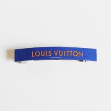 Authentic Louis Vuitton signature blue and orange ribbon Christmas gift