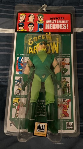 DC Universe World's Greatest Superheroes: Action Figure Sinestro In Stile Retrò Anni '80. Per Collezionisti E Fan!