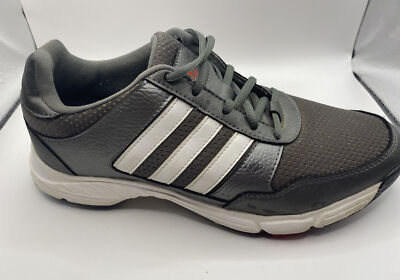Adidas Tech Response 4.0 Mens Size 9 Gray Athletic Golf Cleats Shoes F33551 Adidas Tech Response 4.0 Grey White Golf Shoes F33551 Mens  main image 2