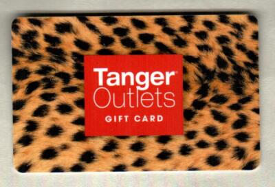 TANGER OUTLETS Leopard Print 2021 Gift Card ( $0 ) 