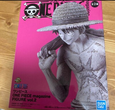 One Piece Magazine Figure Vol.2 Monochrome Monkey D Luffy