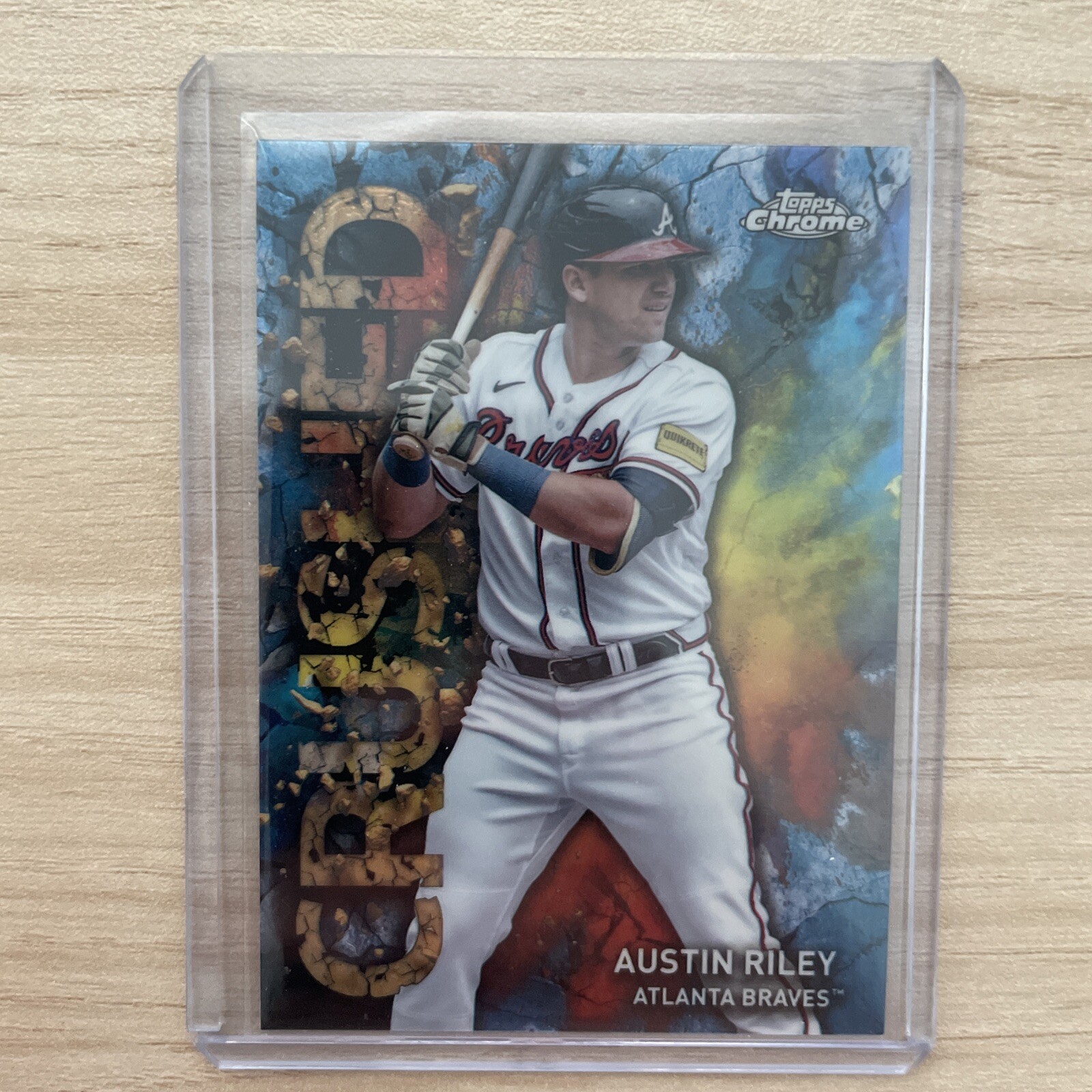 2023 Topps Chrome Update Series - Crushed #C-12 Austin Riley