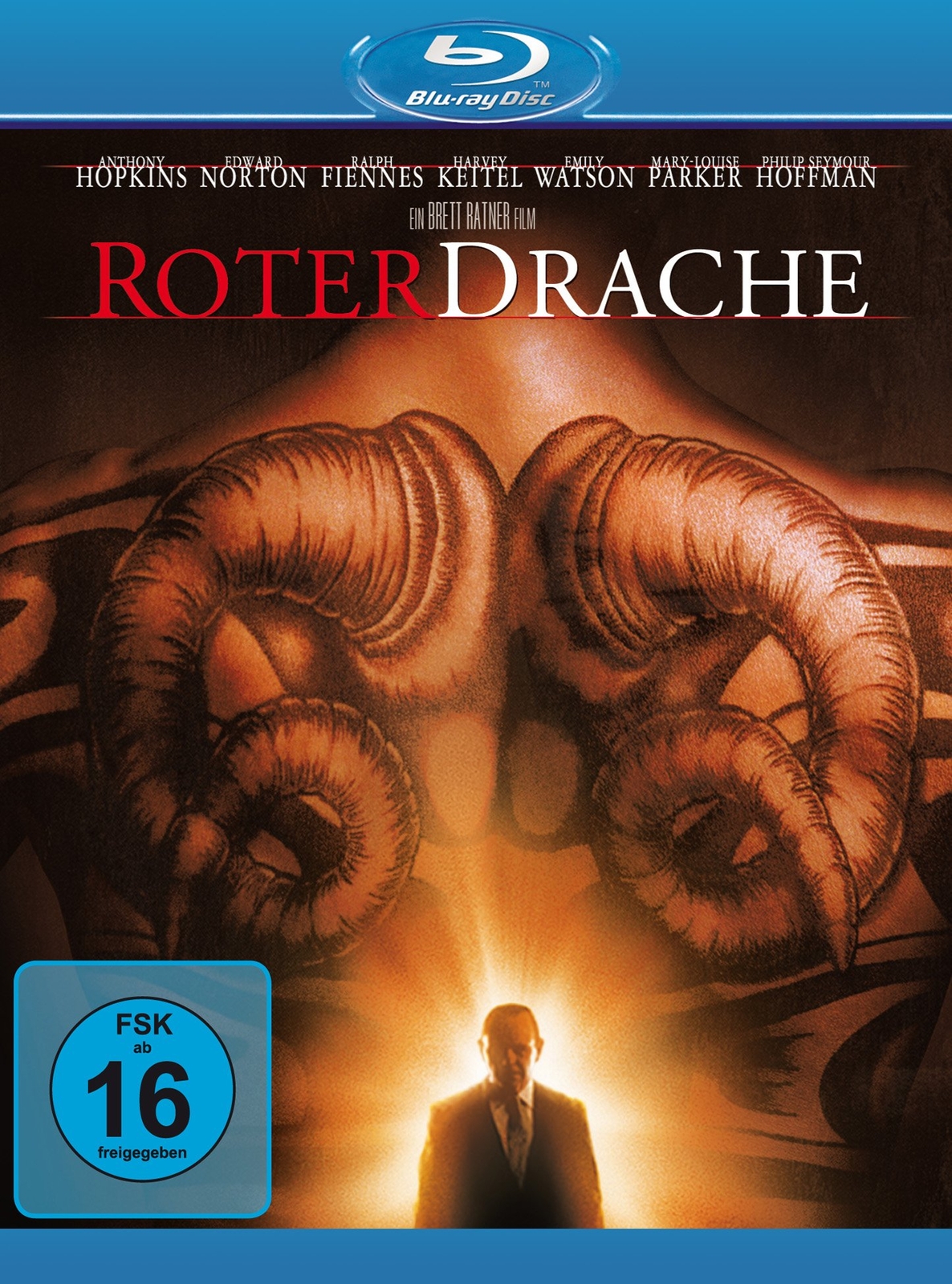 Roter Drache (Blu-ray) Anthony Hopkins Edward Norton Ralph Fiennes Harvey Keitel