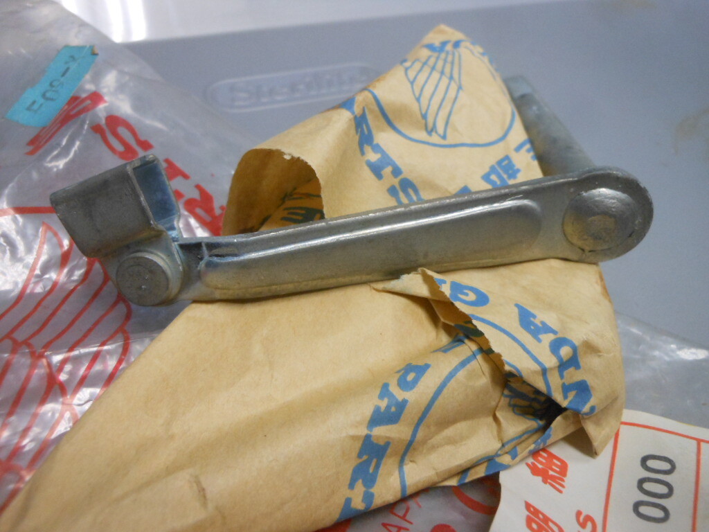 76 Honda Xl100 XL 100 OEM Actuator Shaft Lever Arm Clutch for sale 
