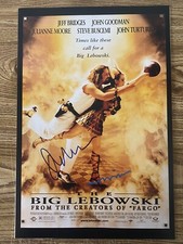 Jeff Bridges & Julianne Moore Autographed 12x18 The Big Lebowski Photo PROOF