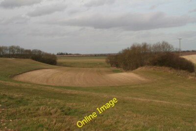 Photo 6x4 Slope down into the valley White Pit This shallow valley, one o c2014