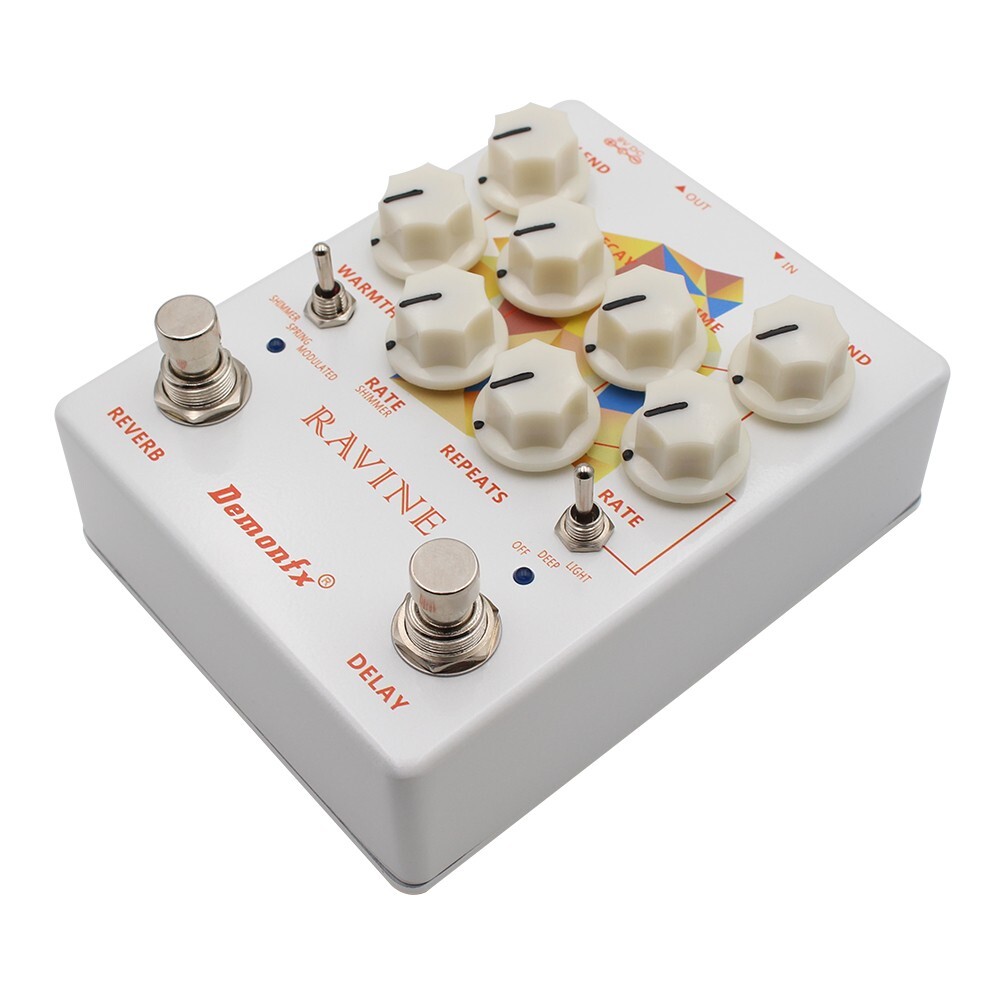 Demonfx RAVINE Reverb Delay Numerous Set Options Just Arrived Fast
