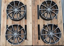 18 Zoll WH28 Alu Felgen für Audi A4 A5 A6 A7 A8 TT S4 S5 VW Passat CC Touran