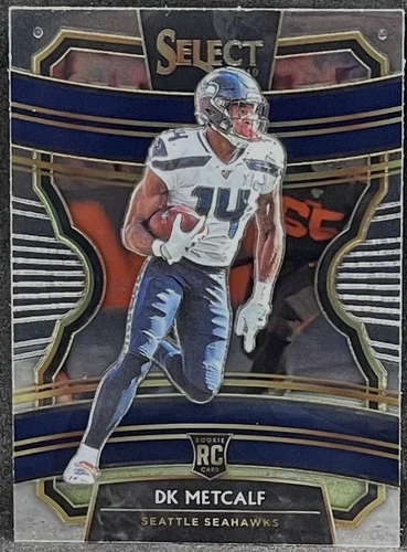 2019 Panini Select Concourse DK Metcalf Rookie Card RC #37 - Seattle Seahawks