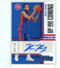 BRUCE BROWN 2018-19 Panini Contenders Up and Coming Auto Autograph #D /199