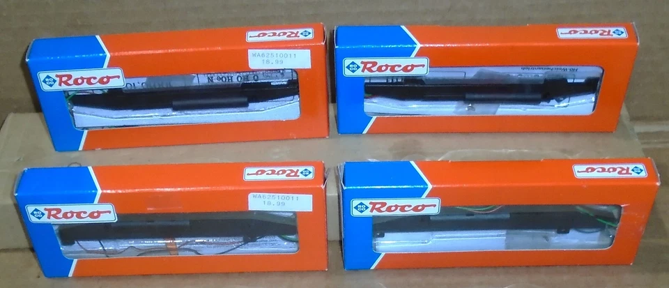 : Roco HO Trains .. "Lot of (4) Roco Right Hand Switch Machines"  ..  NIB #10011 - Image 2 of 4