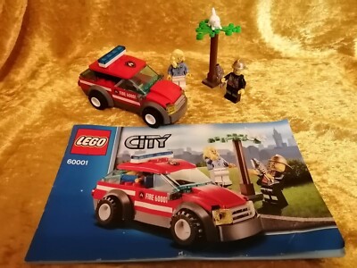 6 x LEGO City Feuerwehr Creator Nrn. 60001, 31100, 30357, 30542, 10661, 31020  