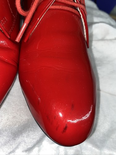 Prada Patent Leather Oxford Lace Up Shoes Size 36 - Picture 3 of 12