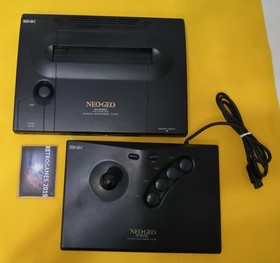 NEO GEO AES  BOXED  SNK NEOGEO AES MATCH  SERIAL 118207