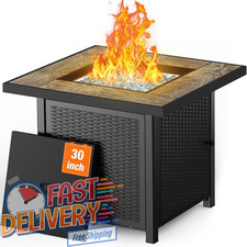 50000 BTU Propane Firepit for Outdoor, 30 in ...