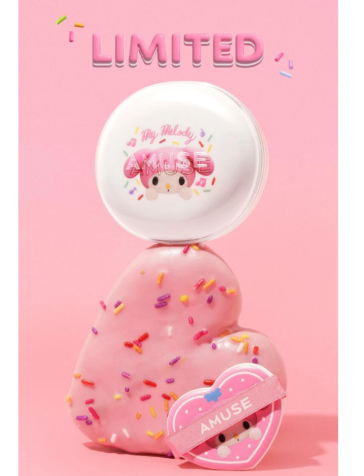 AMUSE X MY MELODY & KUROMI Ceramic Skin Perfector Cushion 15g + Refill 15g - Image 4 of 4