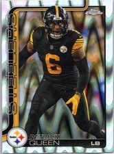 Patrick Queen Ray Wave Refractor 2025 Topps Chrome #260