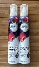 Herbal Essences Totally Twisted Curl Boosting Mousse Scrunch Away 6.8 Oz.  2PK