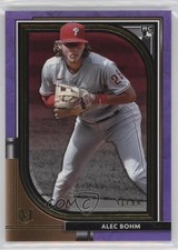 2021 Topps Museum Collection Amethyst /99 Alec Bohm #75 1ly0