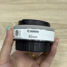 For Canon EF 40mm F/2.8 STM Pancake Lens White