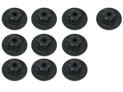 10x M6 plastic nut plastic nuts plastic nut for BMW Mercedes VW