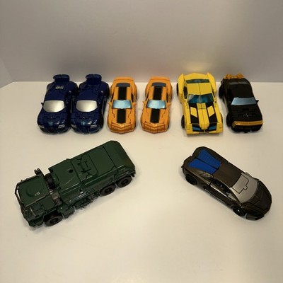 Hasbro Transformers Bumblebee Drift Lockdown Transforming Vehicle Lot Of 8