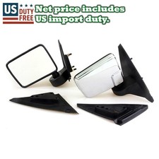 1986-1996 Mitsubishi L200 Strada Warrior Sportero B40 2.5 Chrome Door Mirror New